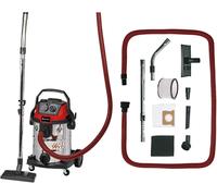 SUBZONAL-Aspirateur de chantier TE-VC 2025 SACL (1 200 W, Cuve 25L, classe de poussières L, pour des poussières de valeurs MAK>1 mg/m³) Vendu avec plusieurs buses et filtres