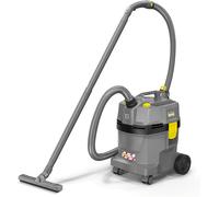 SUBZONAL-Aspirateur Eau et poussières NT 22/1 AP L, Puissance : Max. 1300 W, Filtre Cartridge PES, réservoir : 22 l, Tuyau : 1,9 m, coude, suceur pour sols humides/secs (300 mm), buse de Fentes