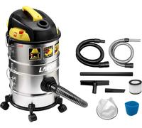 SUBZONAL-Aspirateur multifonction LAVOR KOMBO 4 EN 1 - 1200 Watt max, 18 kPa, 30 litres / seconde, réservoir 14 + 14 litres. Aspirateur, aspirateur vide cendres, aspirateur liquide, fonction de souff