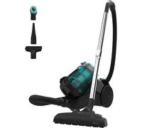 SUBZONAL-Aspirateur Traineau sans Sac Conga Rockstar Multicyclonic Plus, Puissance de 800 W, Multicyclonique, 20 kPa, Capacité de 2,5 L, Filtre à Haute Efficacité, Tube en Métal, 3 Accessoires