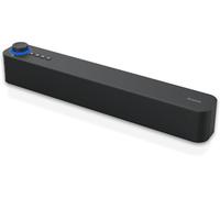 SUBZONAL-ATLANTIS Soundbar PC 20 W, Boîtier PC, Jack 3,5 mm + Bluetooth 5.3 pour Smartphone, FireTV, Tourne-disque, Batt. 2400 mhA, Radio FM, Haut-parleur PC, portable, TV, Smartphone Dim 420 x 60 x