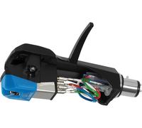 SUBZONAL-Audio Technica AT-VM95C/H Headshell/Dual Moving Magnet Cartridge Kit (Black/Blue)