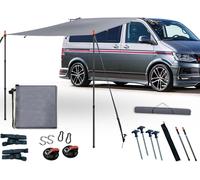Subzonal-Auvent Fourgon, Store Camping Car, Auvent Voiture, Fourgon Aménagé, Avec Rail De Passepoil (4-6 Mm), Trafic, T4, T5, T6, Imperméable, Awnings, Anti-Uv, Barres De Tente