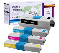 SUBZONAL-BAISINE Compatibles OKI C310dn Toner Remplace pour OKI MC362dn C531dn C511dn MC562 MC352dn C312dn C330dn C331dn MC351dn MC361dn C510dn C530dn MC561dn 44469803 44469706 44469705 44469704