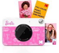 SUBZONAL-Barbie x Kodak Printomatic Appareil Photo Numérique Couleur ¿ Appareil Photo Portable Barbie 5MP Imprime Photos Autocollantes 2x3¿ ¿ Signature de Style