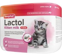 Subzonal-Beaphar ¿ Lactol ¿ Lait Maternisé Pour Chaton En Poudre ¿ Enrichi En Dha ¿ Source De Protéines De Haute Qualité ¿ Pour Chaton Non Sevré, Femelle Gestante Ou Allaitante Et Chat Âgé Ou Malade