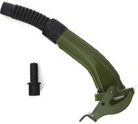 SUBZONAL-Bec verseur flexible pour jerricane en métal 5/10/20 litres Flex Standard Vert olive RAL 6003 Fabriqué en Europe