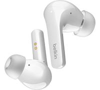 SUBZONAL-Belkin Écouteurs Bluetooth True Wireless SOUNDFORM Flow avec suppression du bruit de fond (Bluetooth,IPX5 résistance à l¿eau, 31h lecture, pour iPhone, Galaxy, Pixel, blanc), AUC006