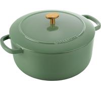 Subzonal-Bellamonte Cocotte 24 Cm, Rond(E), Vert, Fonte