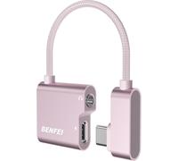 Subzonal-Benfei Adaptateur Usb C Vers Prise Audio Avec Charge Rapide 60w, Usb-C Vers Casque Femelle 3,5mm Compatible Avec Iphone 16/15 Pro Max/Pro, Samsung Galaxy S24/S23/S22/S21 Ultra, Ipad Pro, Pix