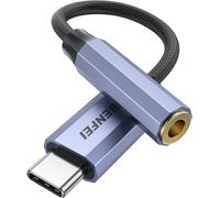 SUBZONAL-BENFEI Adaptateur USB C vers Prise Audio avec chipset DAC, USB-C vers Casque Femelle 3,5 mm Compatible avec iPhone 15 Pro Max/15 Pro/15, Samsung Galaxy S24/S23/S22/S21 Ultra, iPad Pro, Pixel