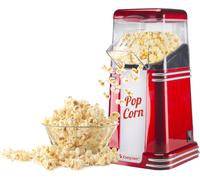 SUBZONAL-BEPER 90.590Y Machine à Pop-Corn, Pop-Corn en 3 Minutes, Sans Matières Grasses, Circulation d'Air Chaud, Puissance 1200W, Rouge