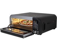SUBZONAL-Berlinger Haus Four à Pizza Électrique ¿ 2000W, 15 Fonctions de Cuisson, Air Fryer, Affichage Numérique, Chauffage Rapide jusqu'à 400°C, Fenêtre en Verre Triple Couche (Noir)