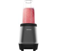 SUBZONAL-Blender individuel Nutriblender Fusion, Puissance 1000 W, 6 Lames avec Revêtement en Titane Noir, Smoothies, Milk-shakes et Jus, 2 Bouteilles portables de 900 et 500 ml, Broie Glace