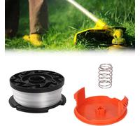 SUBZONAL-BobineFil Coupe Bordure Black et Decker Coupe Bordures,Bobine de Rechange pour Tondeuses Black et Decker,Bobine Fil Coupe Bordure,Bobine de Fil Debroussailleuse pour Débroussailleuse