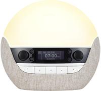 SUBZONAL-Bodyclock Luxe - 700FM Réveil Lumie avec FM Radio Enceinte Bluetooth Lumière Bleu Faible pour Sommeil