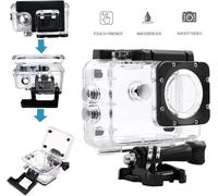 SUBZONAL-Boîtier étanche Compatible avec Apexcam/AKASO EK7000/ LeadEdge GOOKAM/Dragon Touch/Jadfezy Accessoires de Support pour caméra d'action Étanche jusqu'à 30 m