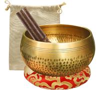 SUBZONAL-Bol Tibétain, Bol Chantant, 8cm Bol Chantant Tibetain, Ensemble De Bols Chantants Tibétains Bol Sonore Pour La Méditation Pour Meditazione, Yoga, Chakra Et Thérapie Du Son