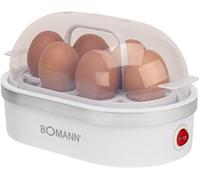 SUBZONAL-BOMANN EK5022CB - Cuiseur a ?uf - 400 Watts - Interrupteur marche/arrêt - Avec buzzer sonore - Blanc