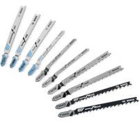SUBZONAL-Bosch Accessories 10 pièces Jeu de lames de scie sauteuse Basic for Wood and Metal (bois et métal, accessoires pour scie sauteuse)