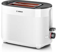 SUBZONAL-Bosch, Grille-pain, MyMoment, 2 fentes, fonctions décongélation et réchauffage, chauffe-viennoiserie, HighLift, arrêt automatique, blanc, TAT2M121