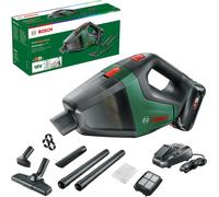 SUBZONAL-Bosch Home and Garden - Aspirateur sans fil - UniversalVac 18 (batterie 2,5 Ah, système 18 V, dans une boîte en carton)
