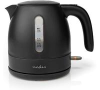 SUBZONAL-Bouilloire électrique, 1.0 l, Rotatif à 360 degrés, Élément Chauffant dissimulé, Contrôleur Strix, Protection Contre l'ébullition KAWK300EBK