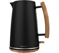 SUBZONAL-Bouilloire ThermoSense 400 Black Woody 1,7 L de capacité et 3000 W, Hautement résistant à la corrosion et entièrement sans BPA, Base rotative à 360, Filtre anti-calcaire amovible