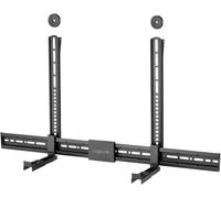 SUBZONAL-BP0205 Support Universel pour Barre de Son, 86-155 mm de Profondeur, Noir