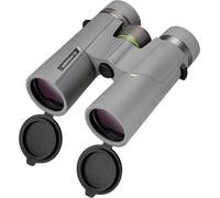 SUBZONAL-BRESSER Jumelles 10 x 42 Wave étanches avec Verre BAK-4, Traitement Urbain et oculaire Porteur de Lunettes, parfaites pour Observer la Nature, Les Voyages et la randonnée Gris