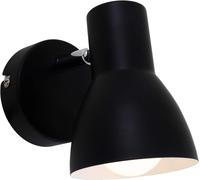 Subzonal-Briloner - Applique Murale, Spot Mural, Spots Orientables Et Pivotants, 1x E14, Max 25 W, Rétro, Noir, 8 X13 Cm (Dxa)