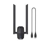 SUBZONAL-BRILONER Leuchten - Spot de plafond, luminaire de salle de bains, lampe de salle de bains, plafonnier orientable et pivotant, 2x LED/GU10, IP44, noir, 290x99x112 mm (LxlxH)