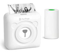 SUBZONAL-Buyounger Mini Imprimante Photo Imprimante Thermique Bluetooth Imprimante sans Encre Portable Imprimante Multifonction Petite Taille Noir Et Blanc Imprimante pour DIY Photos, Notes