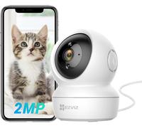 SUBZONAL-C6N Caméra Surveillance WiFi Intérieure 1080p, Caméra Bébé Pan/Tilt à 360°, 2.4Ghz, Vision Nocturne Intelligente avec Smart IR, Détection de Movement et Suivi Auto, Audio Bidirectionnel