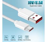 Subzonal-Câble De Charge Super-Vooc 65 W Pour Oppo Find X8/X5/X5 Pro/X5 Lite/X3 X2/X3 Neo,Reno 10 8 Pro 5g/7 6 4/Reno4 Z 5g,A77 A76 A57 A96 A54s A54 A16s A94 A74 A55 A57s A73 A78 A58 Cable Usb Type C