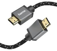 SUBZONAL-Câble HDMI (Cable HMDI ultra haute vitesse, Certifié, Mâle-Mâle, Ultra HD, 8K@60 Hz /4K@120Hz, 3.0m, Garantie 30ans, résolution 7680x4320pixels, EARC supportant les formats audio) Gris Noir
