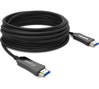 SUBZONAL-Câble HDMI Fibre Optique -10m, HDMI 2.0 Cable Supporte 4K@60Hz HDR, YUV 4:4:4, Haute Vitesse 18Gbps, HDCP 2.2, 3D