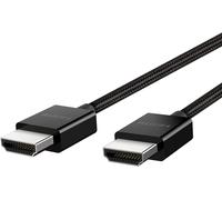 SUBZONAL-Câble HDMI ultra haute vitesse premium, 4K / Dolby Vision HDR10+, idéal pour l'Apple TV, 2 m de long - Noir
