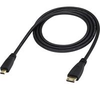 SUBZONAL-Câble Mini HDMI vers Micro HDMI Haute Vitesse 4K, Compatible avec Appareils Photo Numériques, Tablettes, Moniteurs et Autres Appareils (1m)