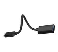 Subzonal-Câble Otg Type-C Vers Usb A Pour Télécommande De Drone Adaptateur Multifonction Stable Compatible Tablette Et Téléphone 1 Mètre Noir Noir