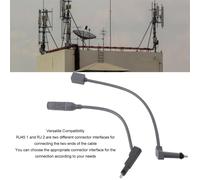 SUBZONAL-Câble Prise SPX 1200 Mbps vers Adaptateur d'extension RJ45 pour Antenne Parabolique, Adaptateur Ethernet de Remplacement avec Connecteur RJ45 1 RJ 2