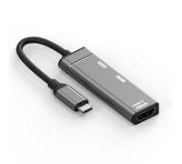 SUBZONAL-Câble USB-C Type-C vers HDMI 4K à 120 Hz, convertisseur USB 3.0 OTG, Adaptateur multiport HDTV avec Port d'alimentation Femelle PD 100 W