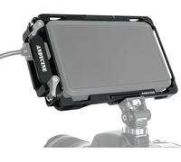 SUBZONAL-Cage de Moniteur avec Pare-Soleil Compatible avec Atomos Ninja V/Ninja V+/Shinobi, Rails NATO intégrés et Serre-câble HDMI