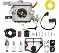 SUBZONAL-Carburateur Compatible avec Husqvarna 36 41 136 137 137E 141 142 141LE 142E Tronçonneuse, pour Walbro WT-657 WT-529 WT-289 WT-285 WT-202 et Zama C1Q-W29E, avec Filtre à air Bougie Filtre à C