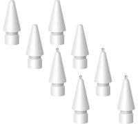 Subzonal-Carehabi Pack De 8 Pointes Pour Pointe Apple Pencil, Pointe De Remplacement Pour Apple Pencil 2nd Gen/1st Gen, Pas De Pointes Métalliques Usées, Contrôle Précis, Pointes Plus Longues De 0,78