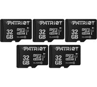 SUBZONAL-Carte Mémoire Flash MicroSD LX Serie 32Go - PSF32GMDC105 - Paquet de 5