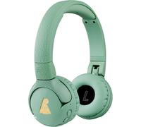 SUBZONAL-Casque d'écoute Bluetooth sans Fil Kids Le Gecko 2 Casque réglable et Durable pour Enfants de 3 Ans et Plus Volume limité à 85 DB Microphone Fonction de Partage de Musique (rVerte)