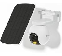 SUBZONAL-CB8 KIT 2K Caméra Surveillance WiFi Extérieure sans Fil, Solaire, Batterie 10400mAh, Suivi Intelligent, Détection de Personne, Vision Nocturne Couleur, Audio Bidirectionnel, Sirère, Type C