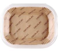 SUBZONAL-Cecofry TwinBucket Accessoires pour friteuses à air chaud ¿ Air Fryer ¿ Lot d'accessoires en papier 150 papiers ¿ Friteuse à air chaud pratique et compatible ¿ Double capacité 4,5 l