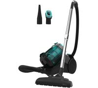 SUBZONAL-Cecotec Aspirateur sans Sac Conga Rockstar Multicyclonic, Aspirateur Traineau Puissant 800 W, Multicyclonique, Capacité de 2,5 L, Filtre à Haute Efficacité, Tube en métal, 2 Accessoires